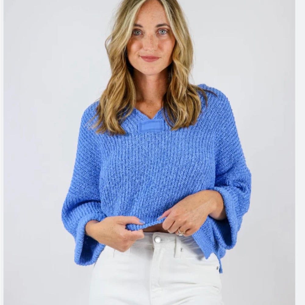 SHORT SLEEVE sweater